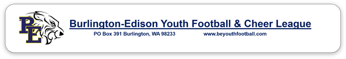Burlington Edison Youth Football &amp; Cheer League